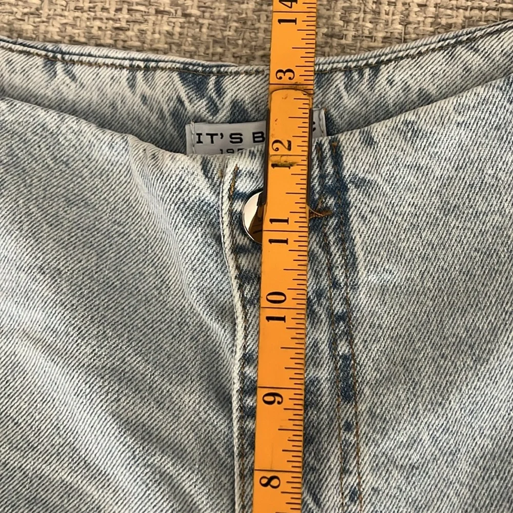 It’s Basic 1981 High Rise Cropped Wide Leg Jeans - Picture 8 of 13
